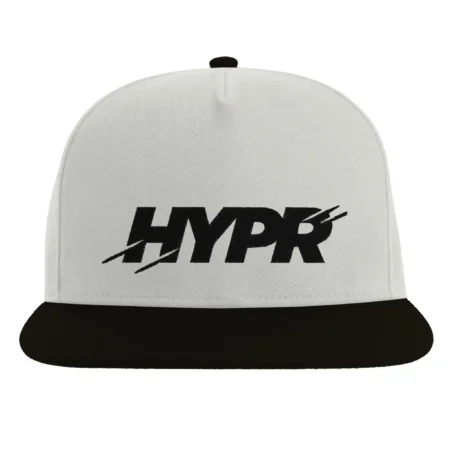 HYPR Streetwear Snapback _ Black Logo Cap for Men